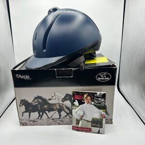 Devon-Aire K-1 Aegis Juvenile S/M Riding Helmet Navy Blue  Adjustable Lightweigh